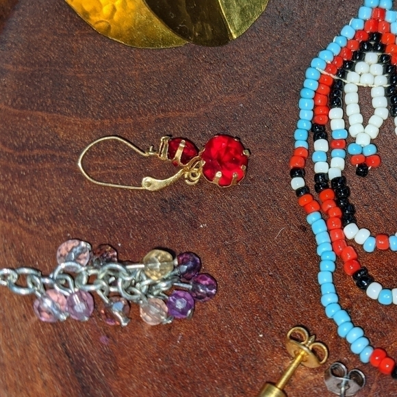 Lot of Single Earrings of All Kinds - Picture 5 of 6